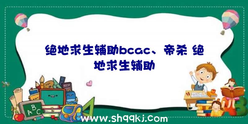 绝地求生辅助bcac、帝杀